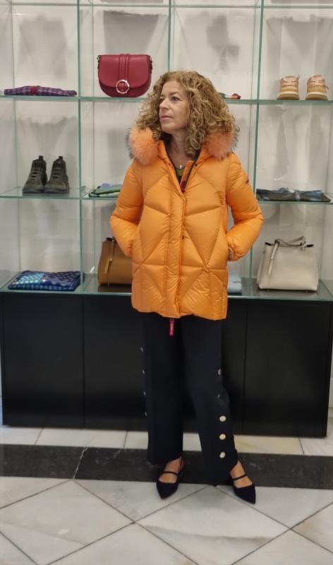 DICHI PARKA FATIMA color NARANJA